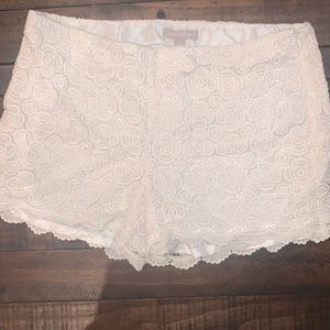 Lace shorts